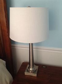 Silver Base Table Lamp - 2 of 2
