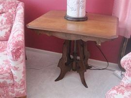 Antique table.