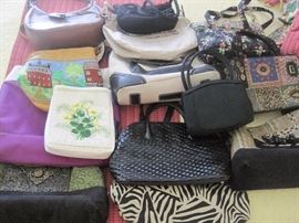 Handbags and purses.