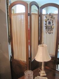 3 panel room divider/screen. 