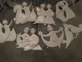 Haviland Christmas ornaments.