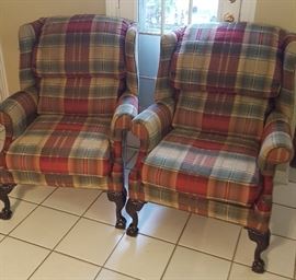 Morgan Stewart High Back Side Chairs