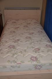 Twin Size Bed, Frame and Mattress