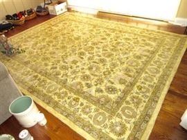 All of the area rugs in the home are Pottery Barn.