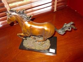 Bronze horse