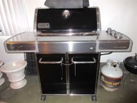 in the garage, which is not open to the public, ask to see the grill.