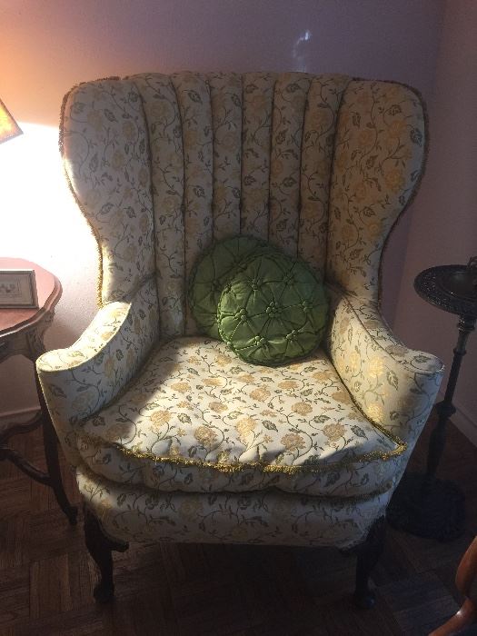 1940's Slipper chair, feather down