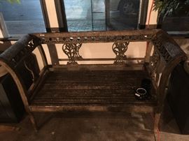 Incredible old French bench