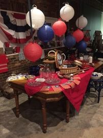 Summer picnic table