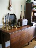 antique drop leaf table