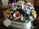 large Capidomonte flower arrangement