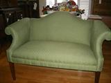 Queen Anne style settee