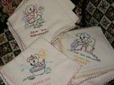 days of the week dish towels