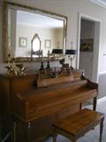 Janssen console piano & bench