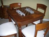 game table with 4 chairs