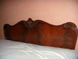 antique headboard (full size bed)
