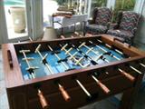 electric foosball game table