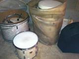 1970s era drum set by York