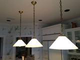 several light fixtures