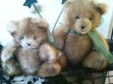 hand made mink fur bears