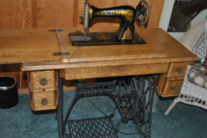 26. Singer Pedal Sewing Machine