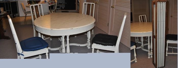 30. Round Wooden Table