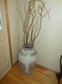 large pot with plant 