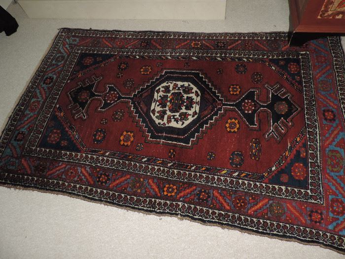 One of the 9 small area carpets