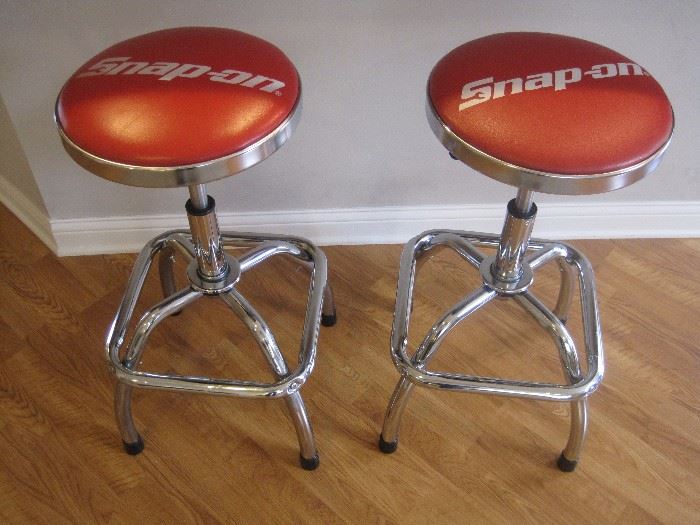 Snap-on bar stools.