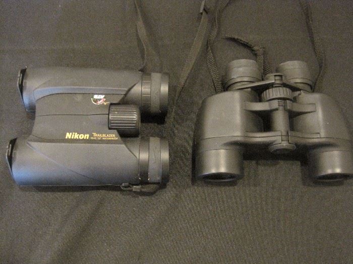 Nikon binoculars. 