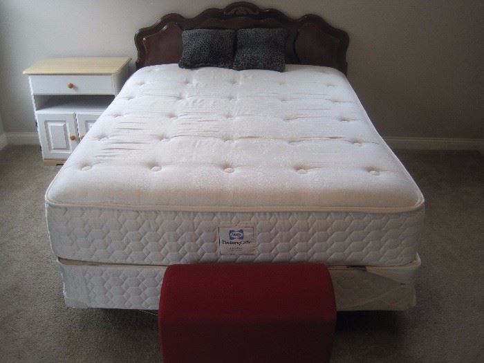 1 of 2  beds with Sealy Posturpedic Fenway Ultra Plush mattresses. 