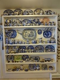 One section of fabulous Blue Willow