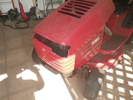 riding mower front