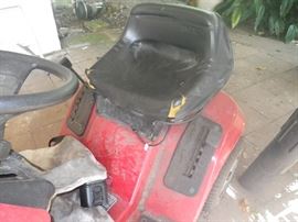 riding mower seat