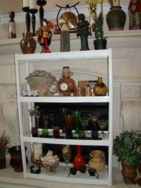 Candles, vases, decor