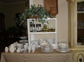 White stoneware 