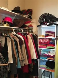 More clothes and hats 