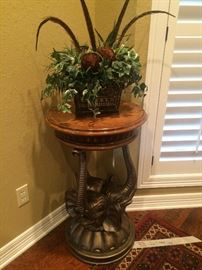 Elephant side table/plant stand
