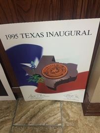 1995 Texas Inaugural poster