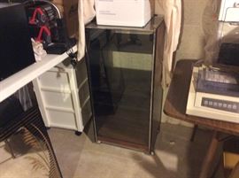 Stereo component cabinet 