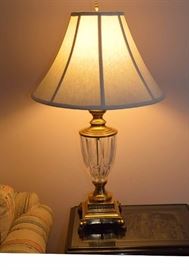 Crystal Table Lamps (2)