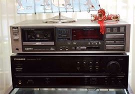 ULTRX Stereo Cassette Deck & Pioneer Stereo Receiver