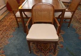 Cane Back Chairs (4)