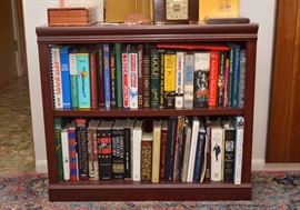 Small Mahogany Wood Bookcase