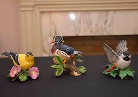 Lenox Fine Porcelain Bird Figurines