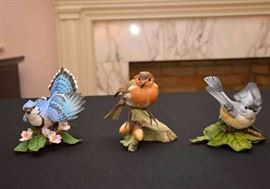 Lenox Fine Porcelain Bird Figurines