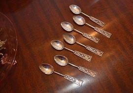 Sterling Silver Spoons from Hong Kong