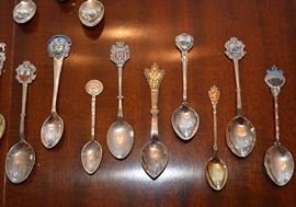Souvenir Travel Spoons from All Over the World