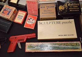 Vintage Puzzles, Games, Pranks, Cards, Etc.