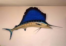 Taxidermy Fish Mount (Marlin)